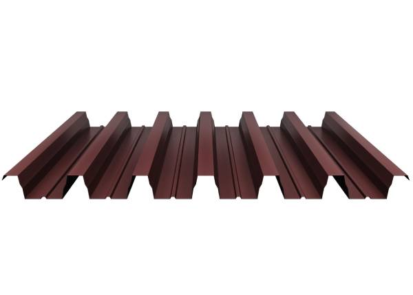 Профнастил оцинк Н75 0,8х750(800)х6000