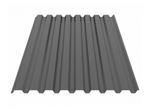 Профнастил окрашенный 0.4x1100x2000 RAL 7024